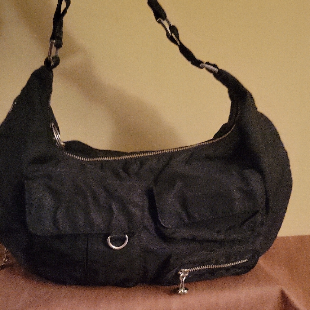 No Boundaries Classic Black Shoulder Bag